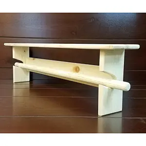 Quilt Rack Wall Mount - Quilt Rack with Shelf - Quilt Room Decor