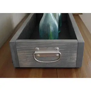 Rustic Farmhouse Wood display Box For Planter