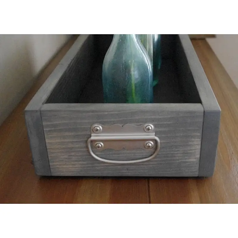 Rustic Farmhouse Wood display Box For Planter