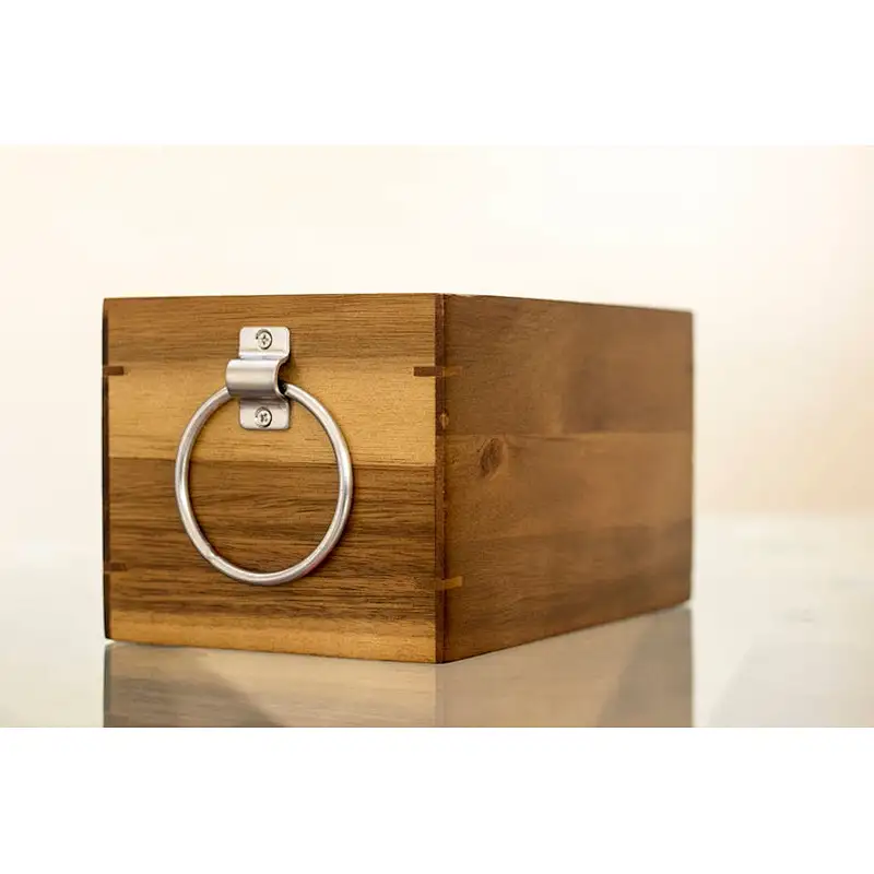 Wooden Kitchen Utensil Holder Silverware Caddy Kitchen storage box