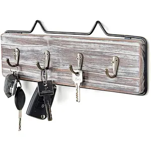 Rustic wood floating wall shelves home decor wall shelf for living room shelf mount wall bracket wood decorative