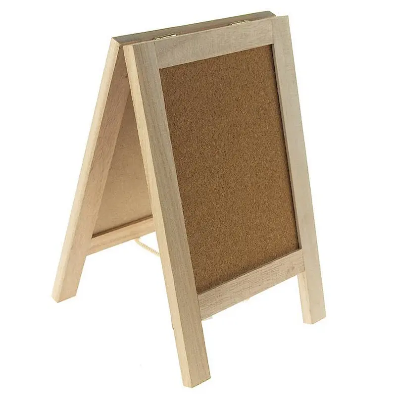 Wooden A-board Engraving, Sandwich board, Pavement sign