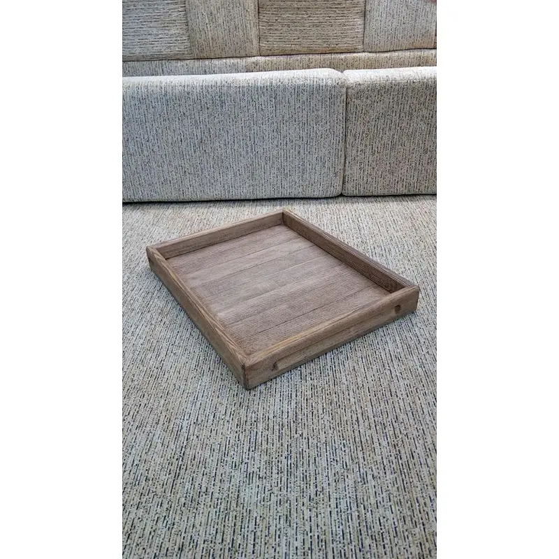 Tray for breakfast in bed Gift Wooden tray plates wooden board wood serving tableware tea tray