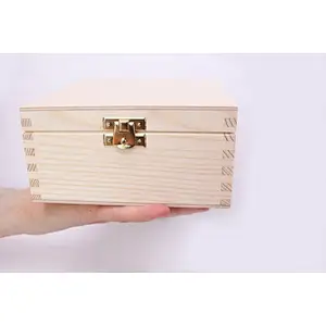 lid handle jewelry for packing Wooden Tea Box Gift wood box  wood boxes for sale small wooden carved gift  wooden box