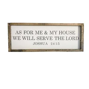 Hot sale Rustic Blank wood sign unfinished wood sign supplies make your own Bible Verse Sign