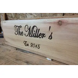 Personalized Cedar Herb Planter Box Flower Wood Box wood Planter Box