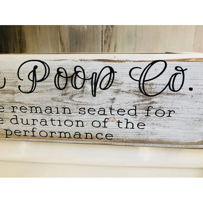 Toilet storage box - toilet paper caddy - back of toilet box - funny bathroom decor - 12
