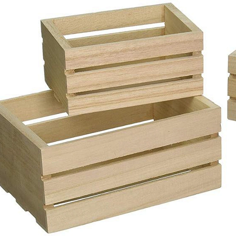 Natural wooden box customized 2019
