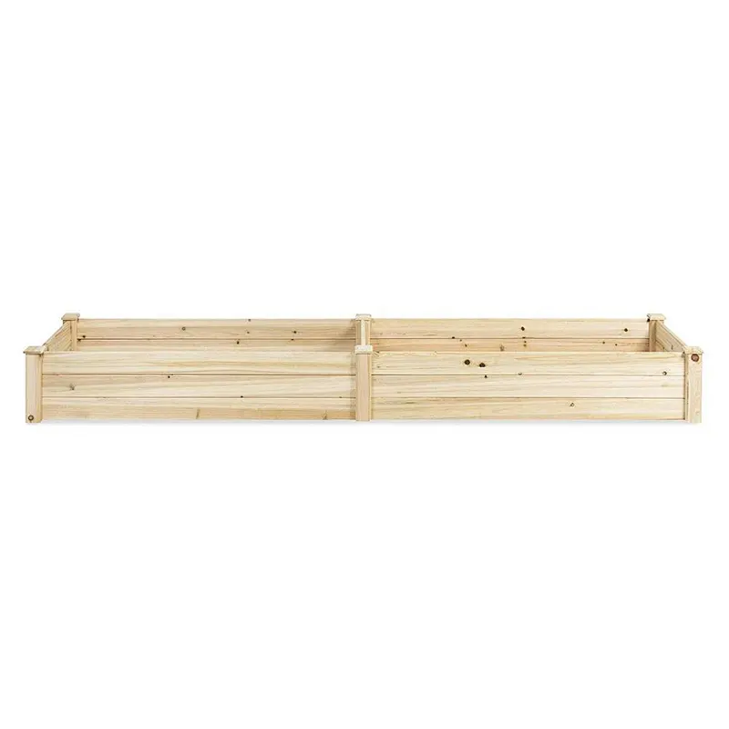 Best Choice Products Vegetable Raised Garden Bed Patio Backyard Grow Flowers Elevated Planter