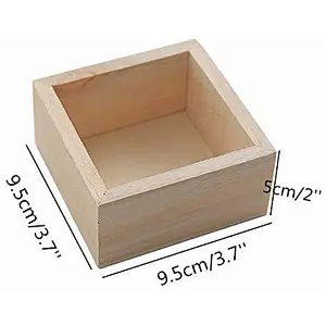 Wooden Treasure Boxes with Locking Clasp Mini Treasure Chest for Party Favors DIY Projects Home Decor Props