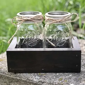 Farmhouse Wedding Box - Rustic BoxWood Planter Box