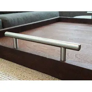 MODERN Ottoman Tray Oversized Wooden Tray  Square Coffee Table Tray 24 x 24