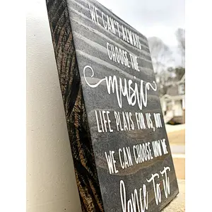 Rustic Wood  Wedding Sign Christmas Board