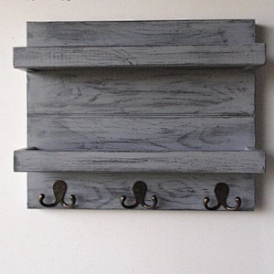 Wall shelf rustic shelves wall corner standing wall shelf