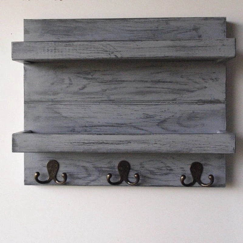 Wall shelf rustic shelves wall corner standing wall shelf