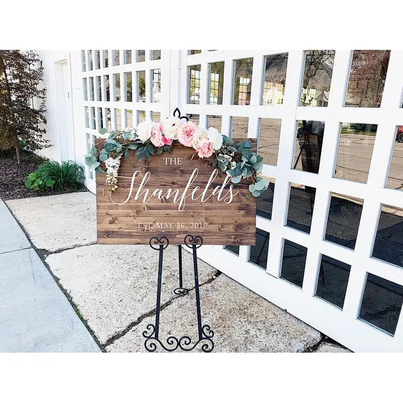 Wedding Welcome Sign