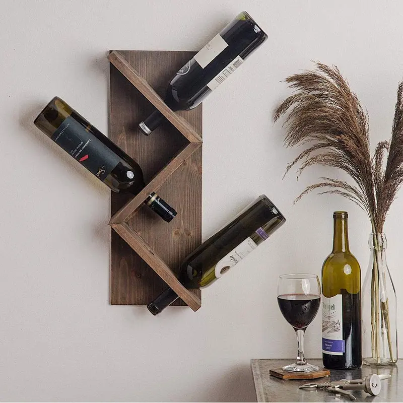 Rustic wood floating wall shelves wood shelves for the kitchen wall home decor wall shelf