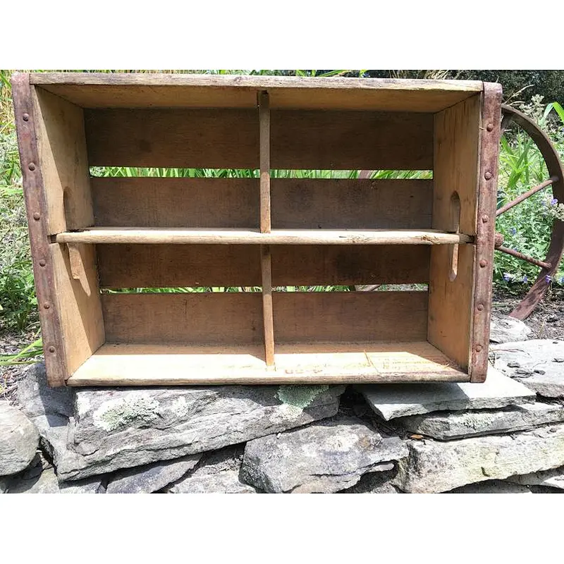 Plaza Beverages Wooden Crate