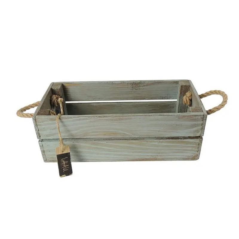 Wooden crate Wooden box Crate gift box Flower box flower pot