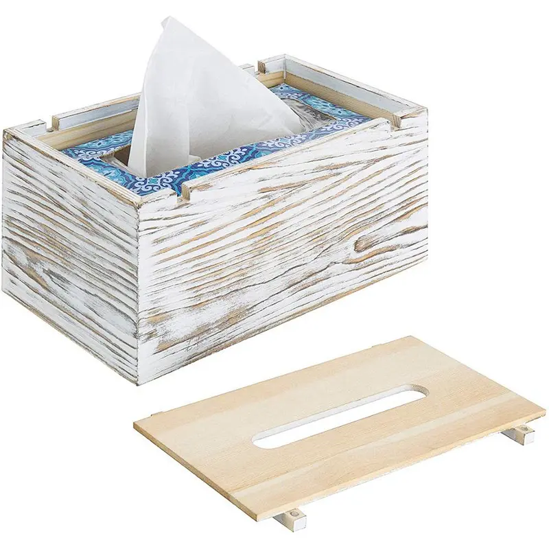 Handmade wooden box wooden tissue box holders wooden tissue box
