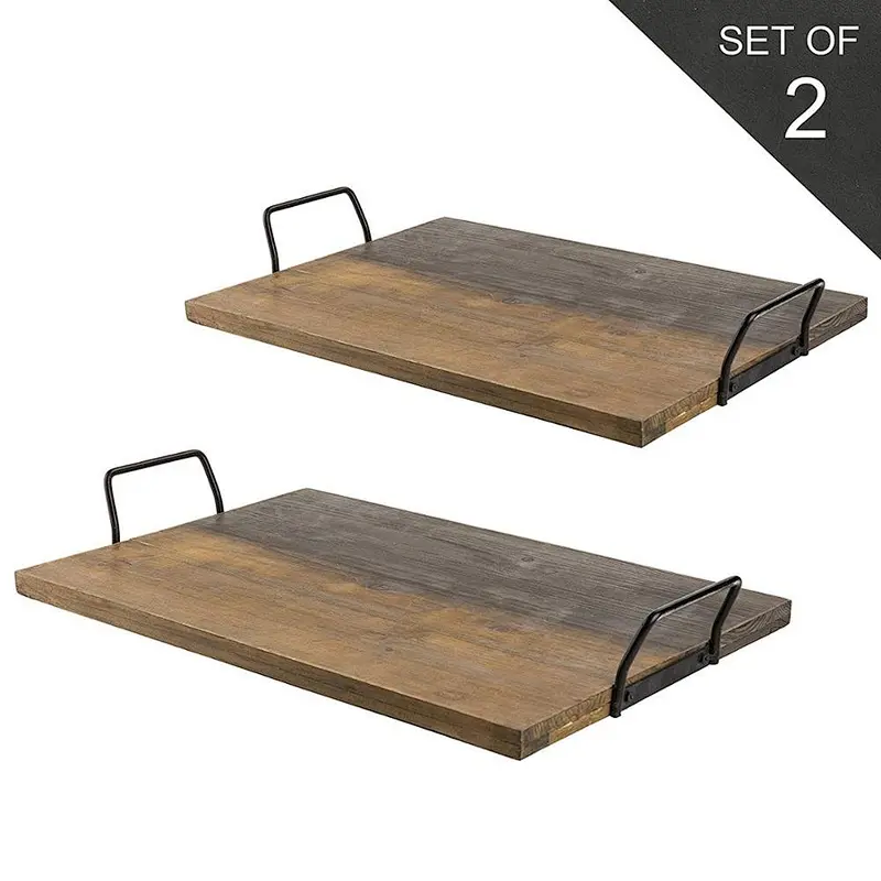 Cheapest Country Rustic Wood Coffee Tray,Country Rustic Wood Coffee Tray