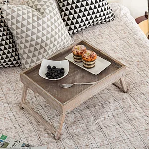 Small Wood Tray Farmhouse Decor Table Decor wooden tray  wooden  Tray  Breakfast In Bed