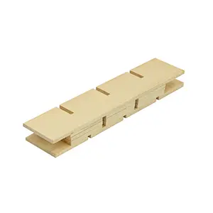 12-Grid Wood Crate Divided Insert Unfinished  wooden crate box wooden storage box  wood box  wood storage