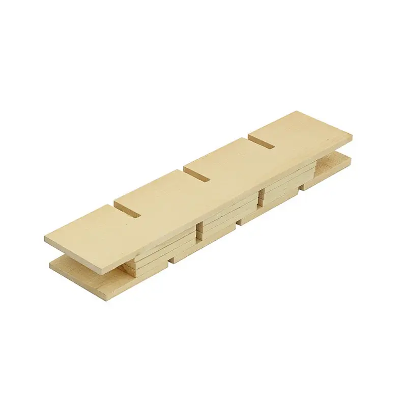 12-Grid Wood Crate Divided Insert Unfinished  wooden crate box wooden storage box  wood box  wood storage