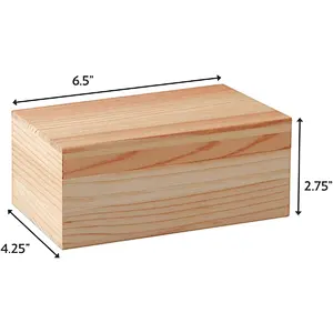Wooden boxes unfinished wood boxes gifts rustic wooden box