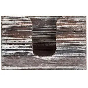 Torched Wood Wall-Mounted Paper Towel Dispenser
