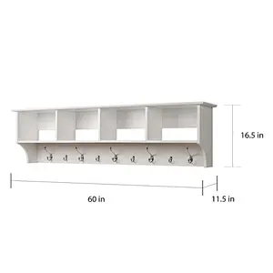 Wooden entrance hanger