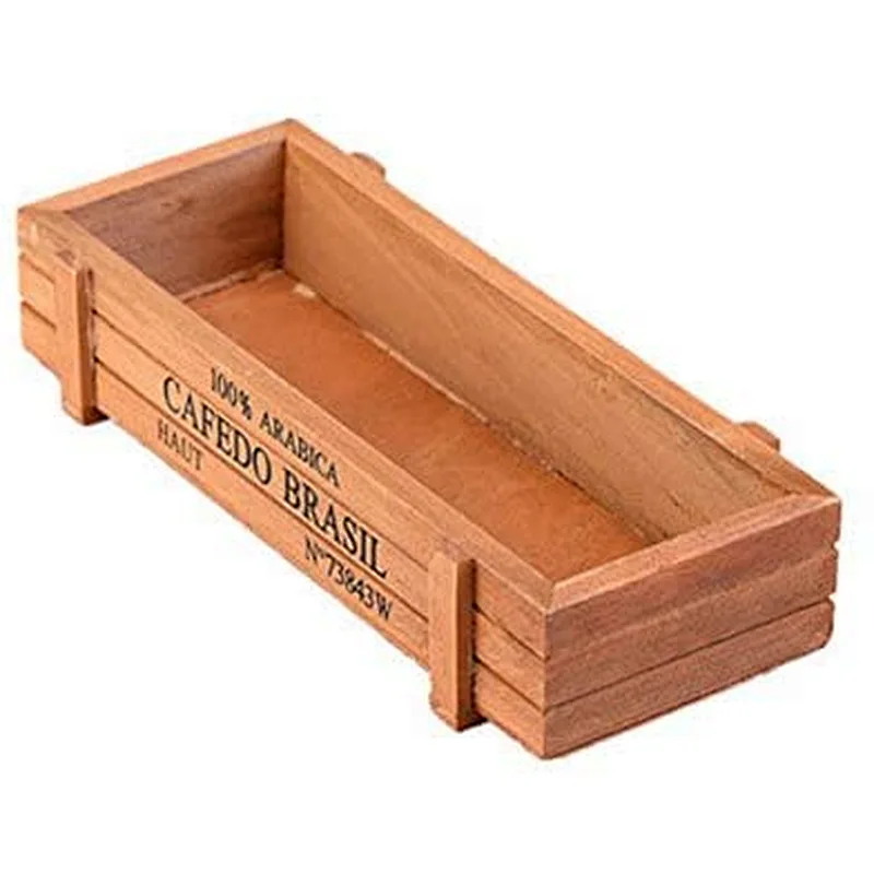 2020 Wood Planter Box Great for Succulent Cactus Herbs Wooden Gift Flower Pot Wooden Planter Box