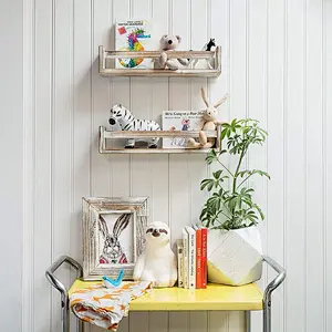 Rustic wood floating wall shelves wall shelves for bedroom wood shelves for the kitchen wall