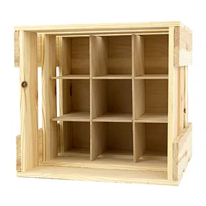 9 Bottle Beer (500ml) Crate Box Apple