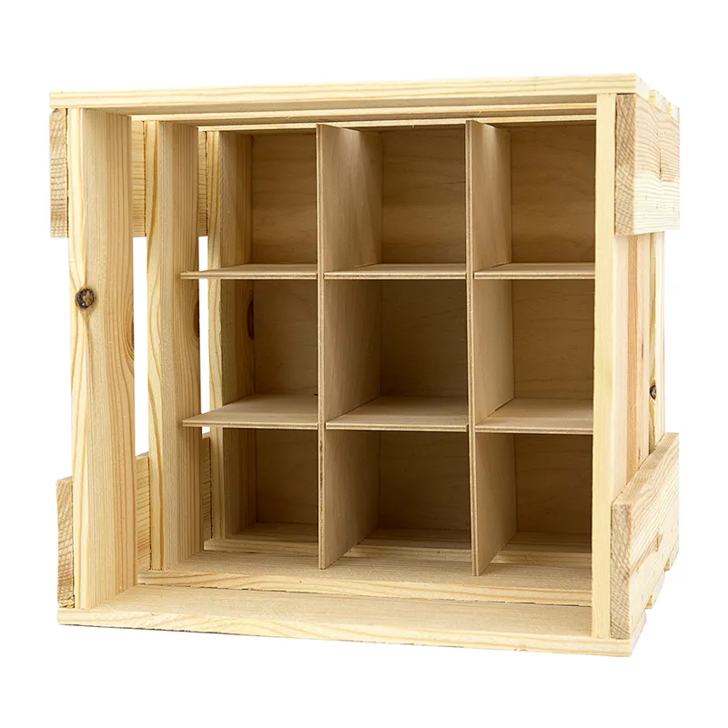9 Bottle Beer (500ml) Crate Box Apple