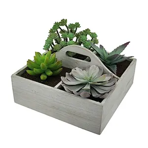 Wood Planter Box Set, Country Style, Home and Wedding-Garden Wooden Box