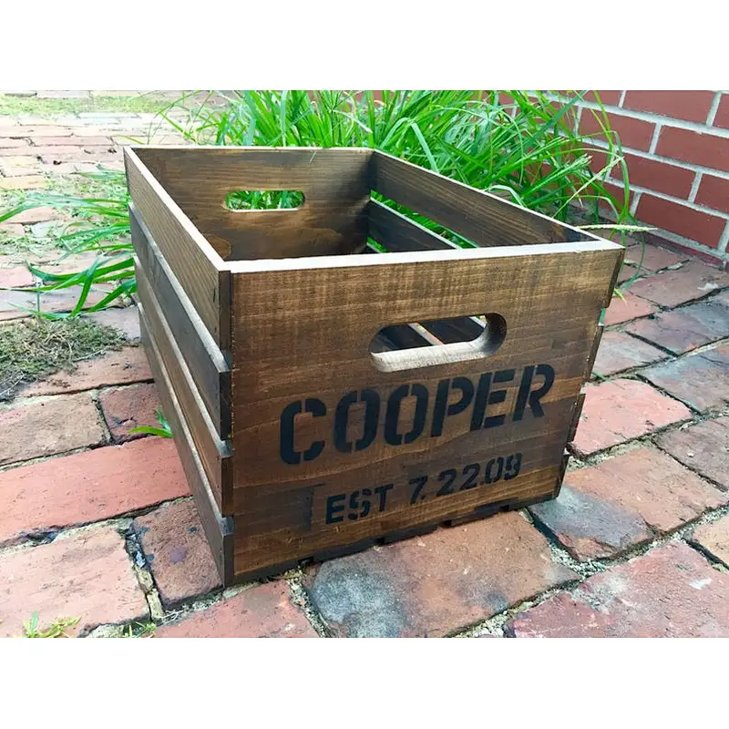 Made to order, Handmade solid hardwood wooden Storage  box 'Tuscan' style.
