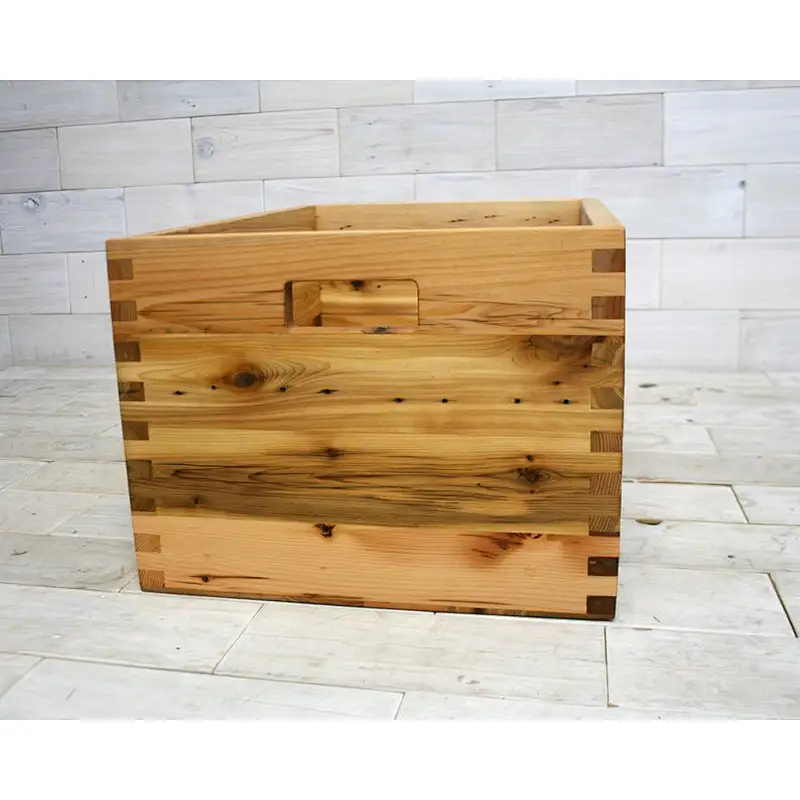 Rustic decoration wholesale cheaper unfinished personalized customized big delicate Reclaimed Wood Box