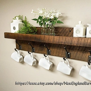 Custom Shelf mount wall bracket wood decorative wood shelves for the kitchen wall