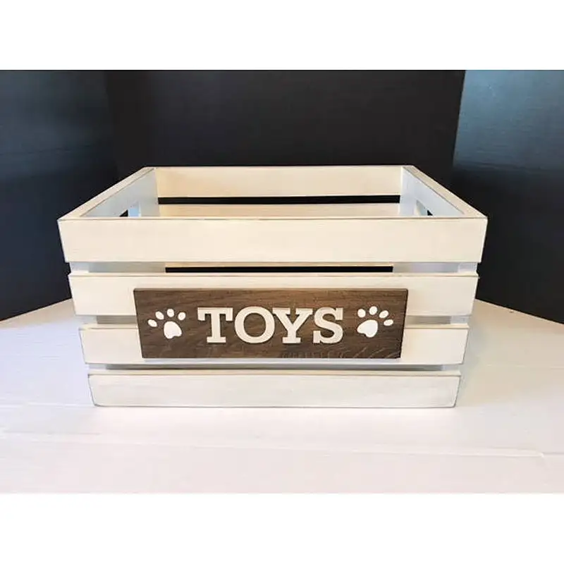 Wooden crate farmhouse gifts family decor 2020