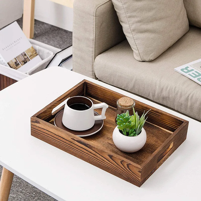 Small Wood Tray Farmhouse Decor Table Decor wooden tray  wooden  Tray