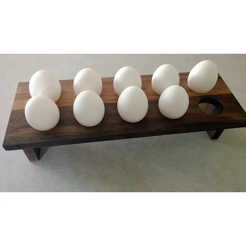 Egg Display Tray - Wood Egg Holder - Egg Storage - Farmhouse Kitchen - Farmhouse Style - Housewarming - Home Cooks - Farm