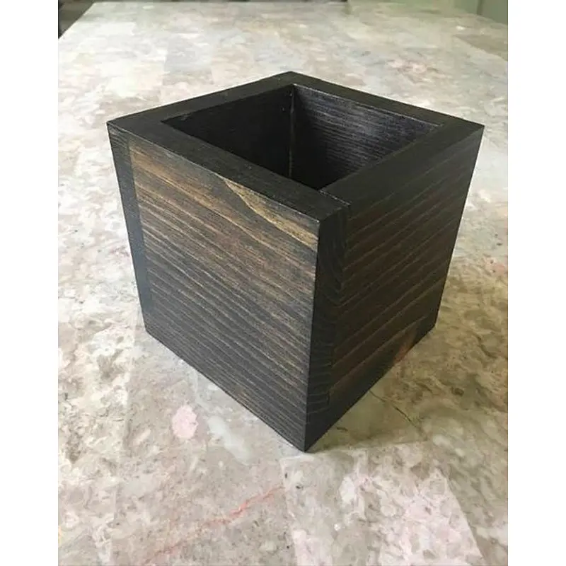 Wooden Organizer Box For USB And Receip At Home On Desktop Collection Cleaning Crate Boxes Cheaper Price