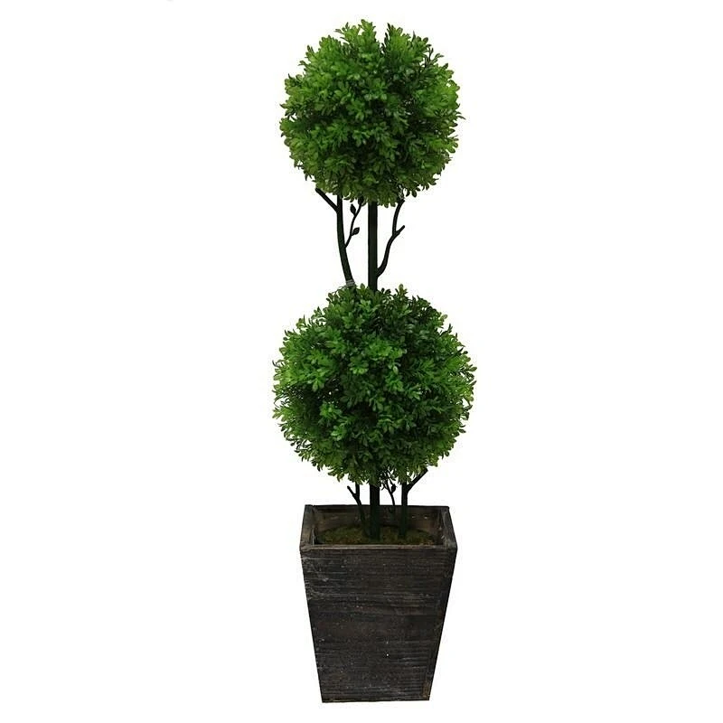 Wood Planter Boxes Wedding Centerpiece | Set of 3 Contemporary square wood pot planter