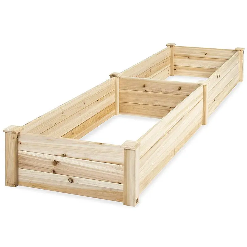 Best Choice Products Vegetable Raised Garden Bed Patio Backyard Grow Flowers Elevated Planter