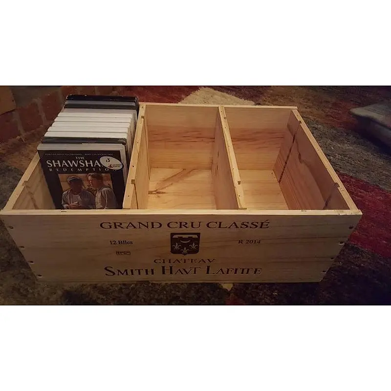 Wooden wine box