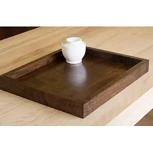 Wooden Serving Trays Serving Trays for Ottomans Wooden Tray With Handle