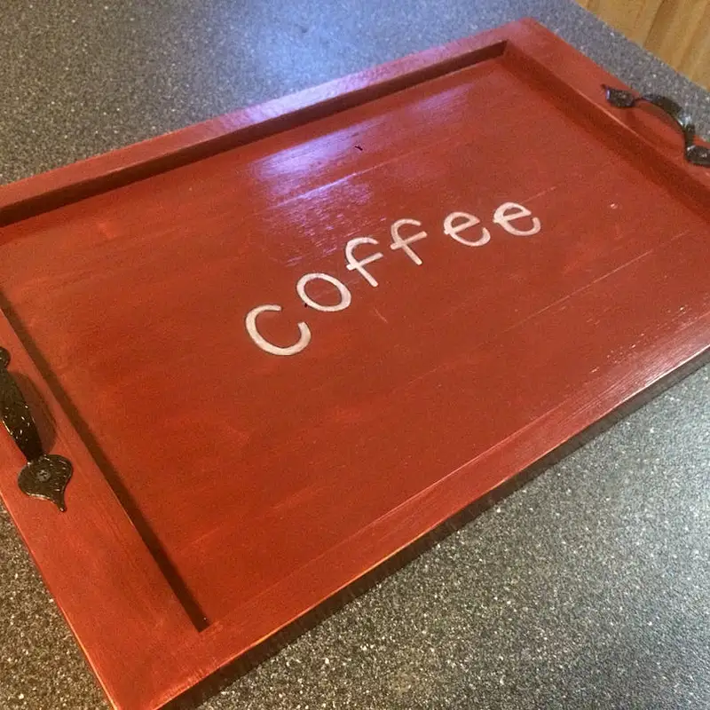 Coffee Bar Tray, Serving Tray, Coffee Tray.