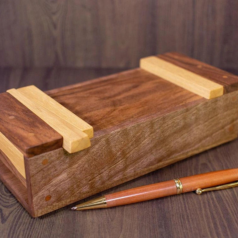 Handmade wooden box jewelry organizer wood storage box Wooden gift boxes