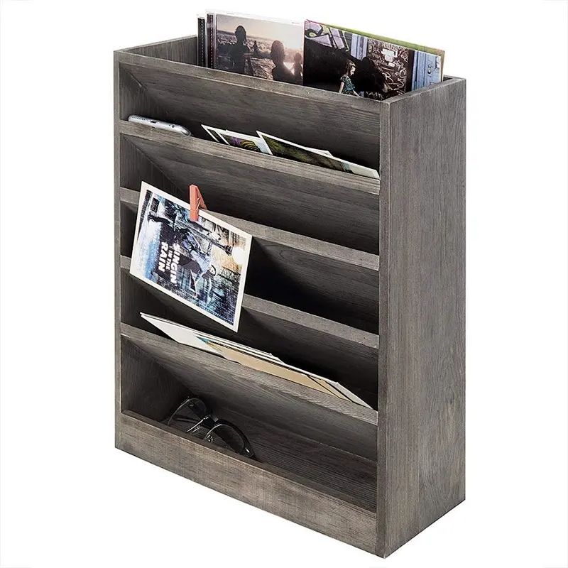 Mail holder and coat key rack wall shelf book shelf wooden wall mounted home decor wall shelf